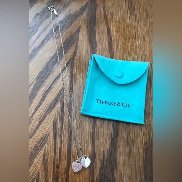 Tiffany & Co. Jewelry Tiffany And Company Double Dainty Heart